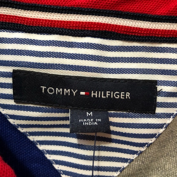 Men’s Tommy Hilfiger color blocked polo - Picture 4 of 4